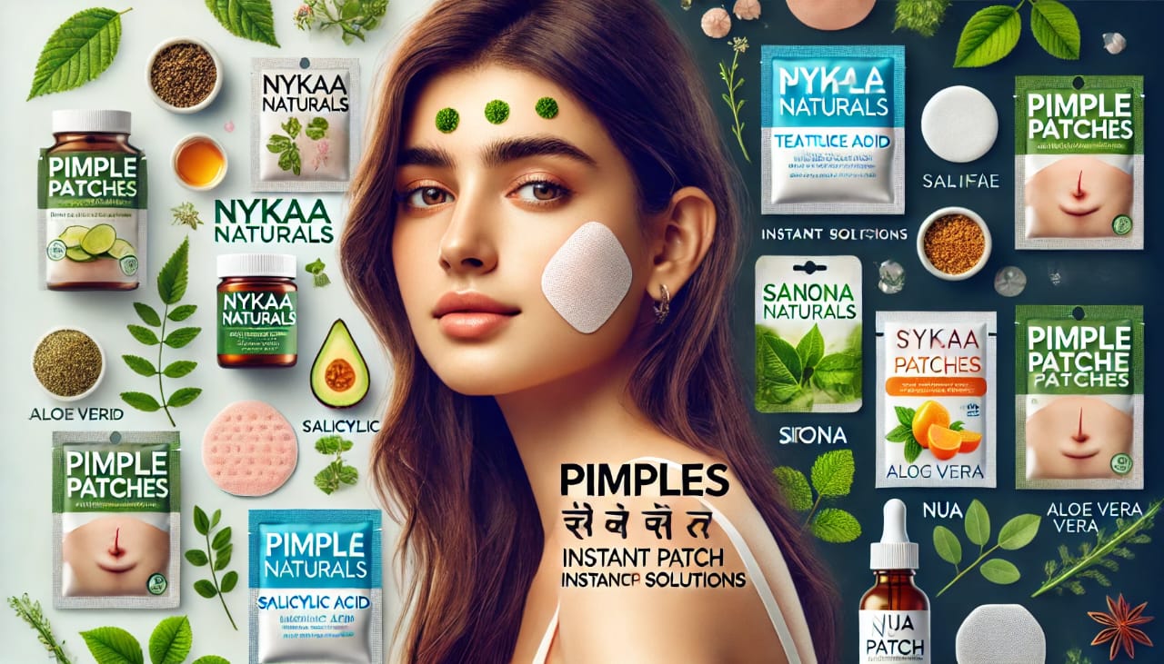 girl image with pimple solution